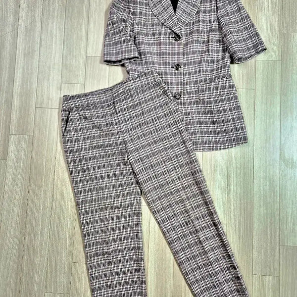 [BUNJANG] MOJO.S.PHINE Check Tweed Set-up (M) / 모조에스핀 체크 트위드 셋업 M