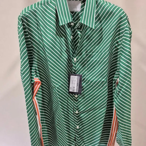 [BUNJANG] Prada Authentic Silk Long-Sleeve Shirt Size 41 / 프라다 정품 실크 셔츠 41사이즈 새상품 판매합니다