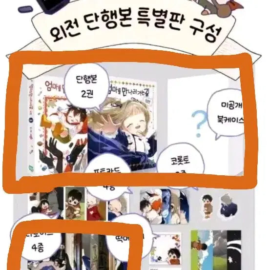 [BUNJANG] The Road to Mother's House Special Edition Box Set / 엄마를 만나러 가는 길 외전 단행본 특별판 세트