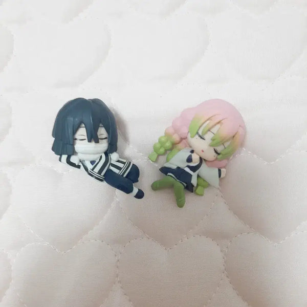[BUNJANG] Demon Slayer Obanai Mitsuri Nemuraseta-i Figure Bundle Set / 귀멸의 칼날 오바나이 미츠리 네무라세타이 피규어 일괄