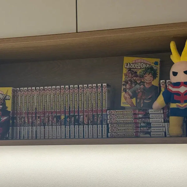 [BUNJANG] My Hero Academia Complete Manga Set + All Might Plush / 나의 히어로 아카데미아 만화책 전권 + 올마이트 인형