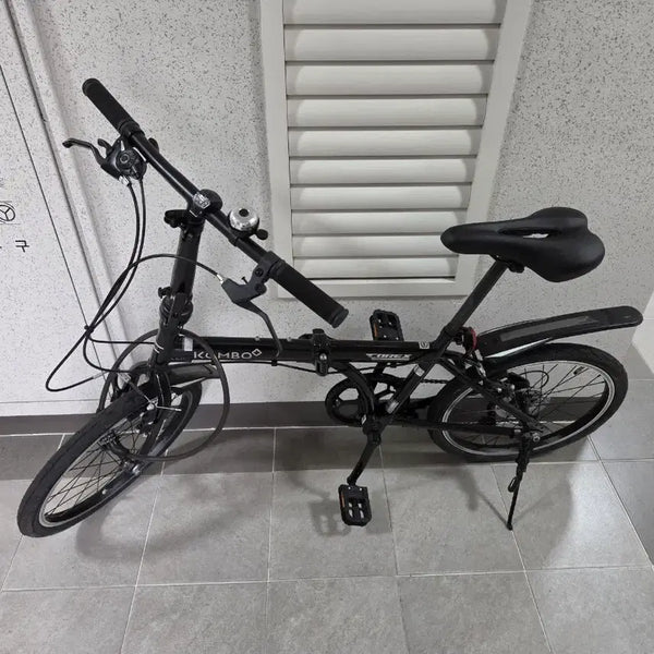 [BUNJANG] Corex Combo Plus 20-inch Mini Velo Bicycle - Black / 25코렉스 콤보플러스 미니벨로 자전거 블랙 20인치  판매