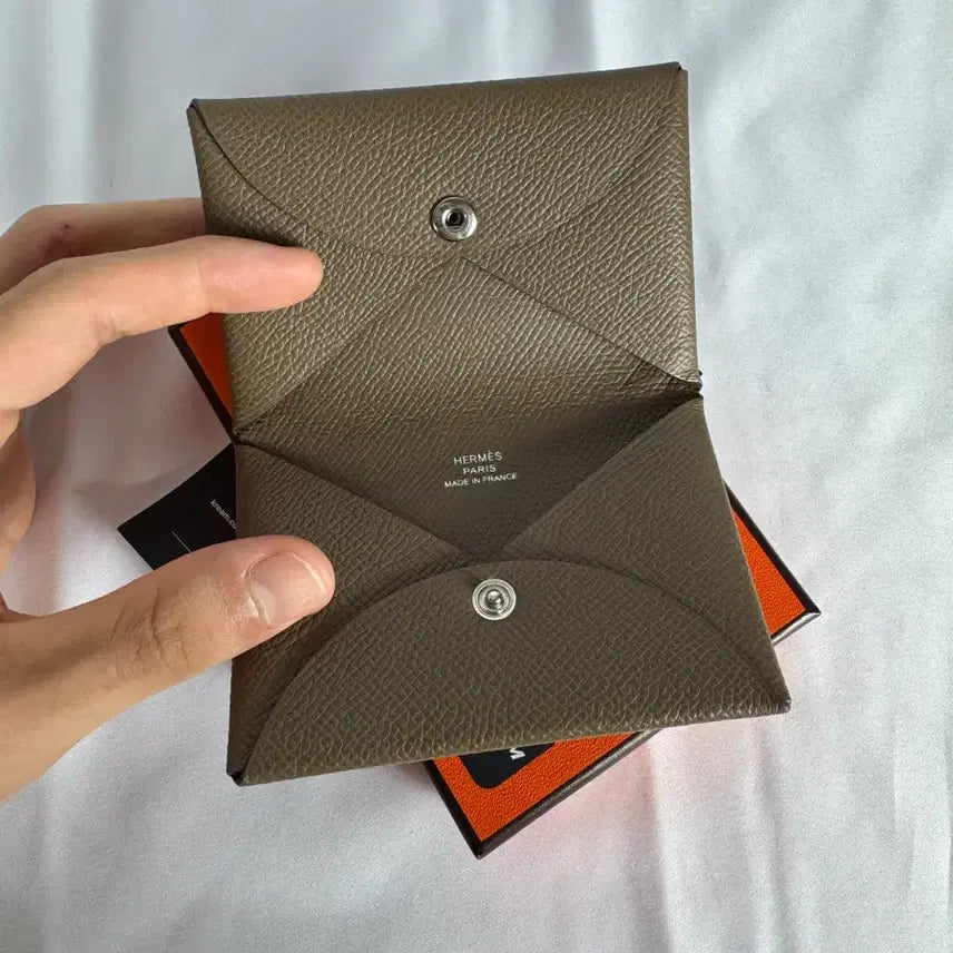[BUNJANG] Hermès Calvi Card Holder / 에르메스 홀드 카드지갑 [가격 던저요~]