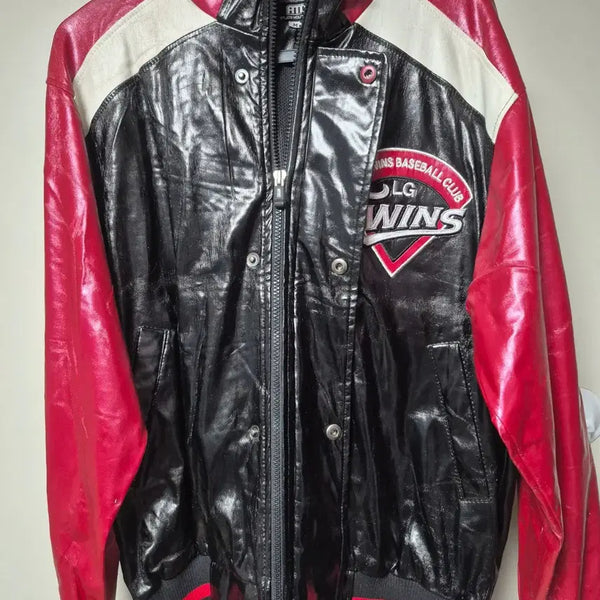 [BUNJANG] LG Twins ATC Varsity Jacket Size 95 / 엘지트윈스 atc 유광잠바 95사이즈 팝니다