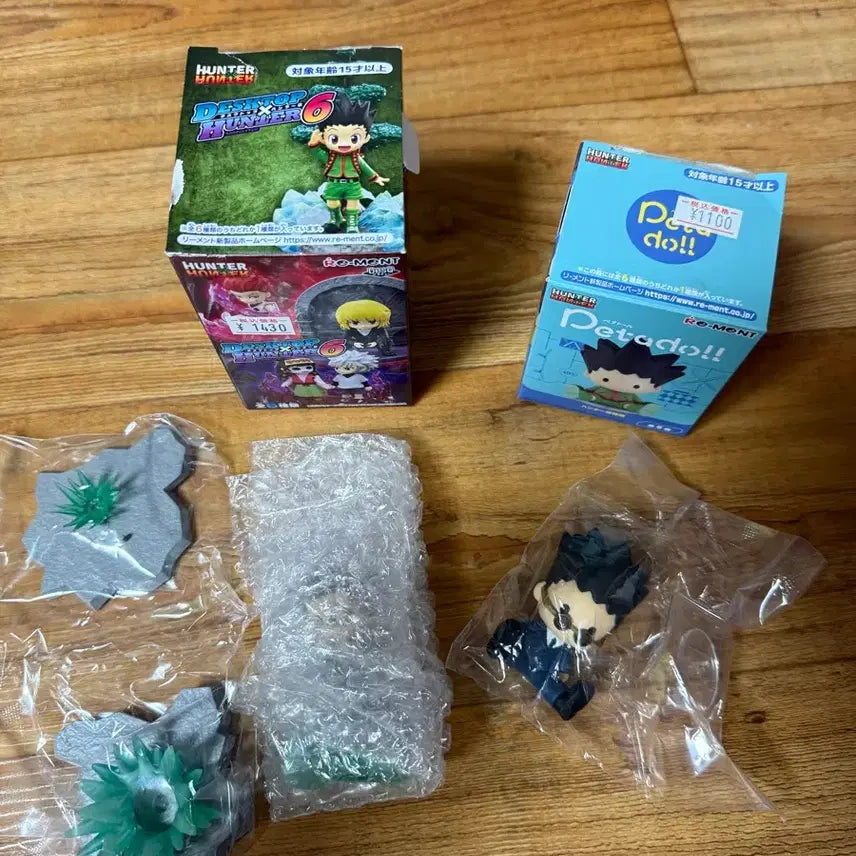 [BUNJANG] Hunter x Hunter Petadole Leorio Figure Bundle Set / 헌헌데스크탑 페타돌 레오리오 양도