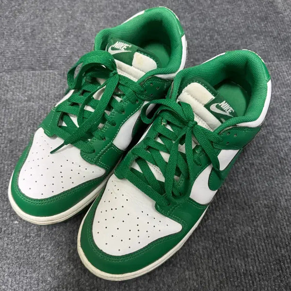 [BUNJANG] Nike Dunk Low Green White Sneakers / 나이키 덩크 로우 그린 화이트 스니커즈