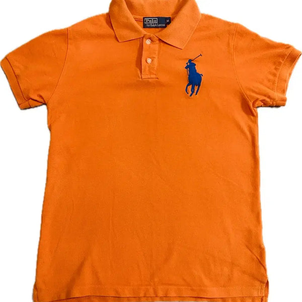 [BUNJANG] Polo Ralph Lauren Big Pony Orange T-Shirt (M) / 폴로 랄프로렌 빅포니 오렌지 M
