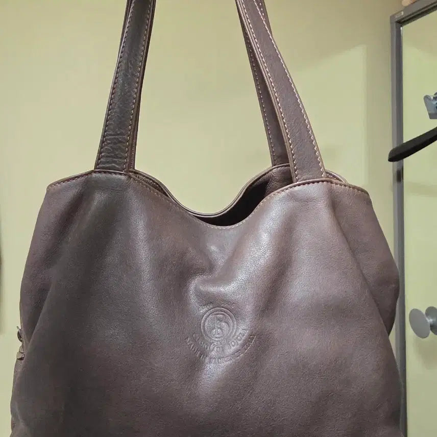 [BUNJANG] Boya The Double Shoulder Bag Dark Brown / 보욜라 더블숄더백 다크브라운