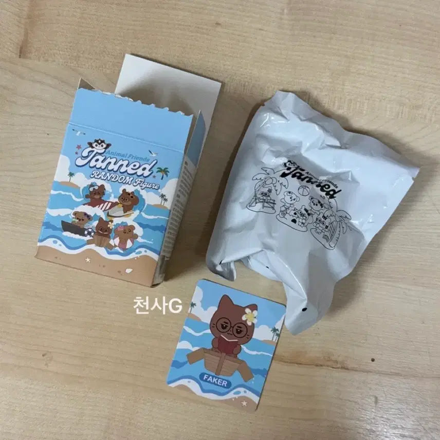 [BUNJANG] T1 Faker Animal Friends Tanned Figure / [T1/티원] Animal Friends Tanned 페이커 피규어