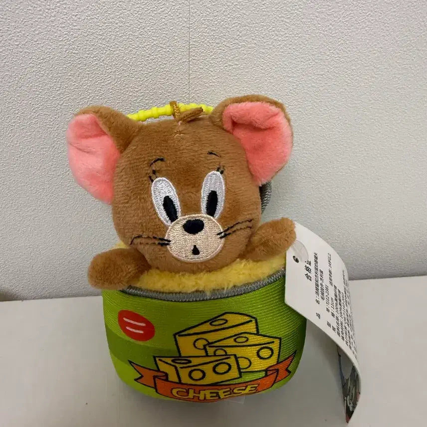 [BUNJANG] Tom and Jerry Tuna Can Keychain Plush / 톰과제리 톰, 제리 통조림 캔 키링 인형 새제품