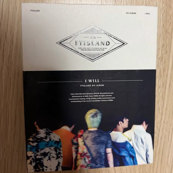[BUNJANG] FTISLAND Album (Unsealed) / 에프티아일랜드  FTISLAND  FT아일랜드