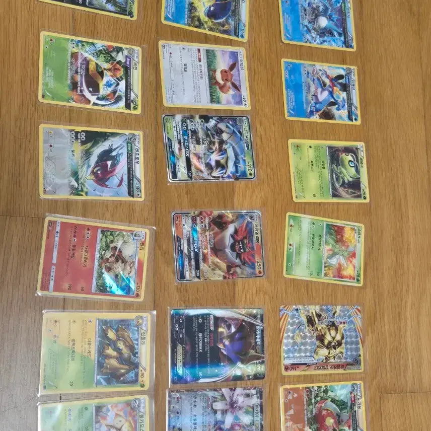 [BUNJANG] Pokemon Cards Bundle Set (18 cards) / 포켓몬카드 18장 일괄