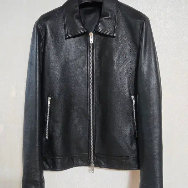 [BUNJANG] Lohnt Italian Natural Lambskin Leather Jacket / 이태리 천연 양가죽 자켓,리얼 가죽,리얼 레더,라이더,트러커,블루종