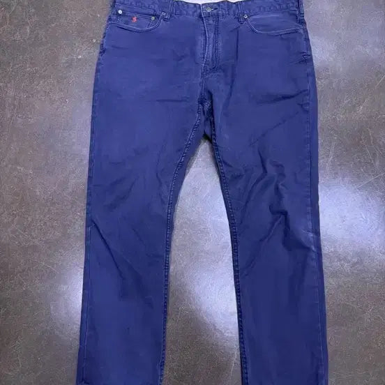 [BUNJANG] Polo Ralph Lauren Navy Cotton Pants 38 / 폴로 랄프로렌 포니 네이비 코튼 팬츠 38