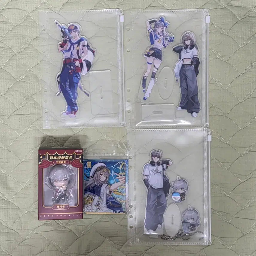[BUNJANG] Honkai Star Rail Trailblazer Unofficial Acrylics & Official Figure Bundle Set / 붕괴스타레일 개척자 비공식 아크릴 및 공식 피규어 일괄