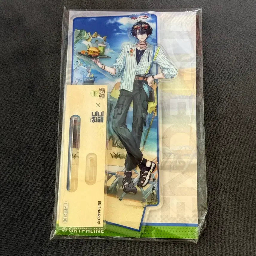 [BUNJANG] Arknights: Endfield Camus Frank Burger Collaboration Acrylic Stand (Sealed) / 명일방주 엔드필드 카뮤 프랭크 버거 콜라보 아크릴스탠드