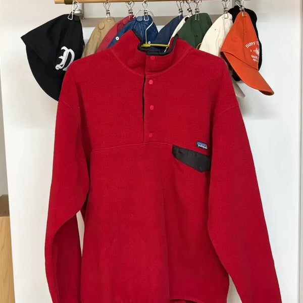 [BUNJANG] Patagonia Synchilla Jamaica-Made Red Jacket L / 파타고니아 신칠라 레드 L