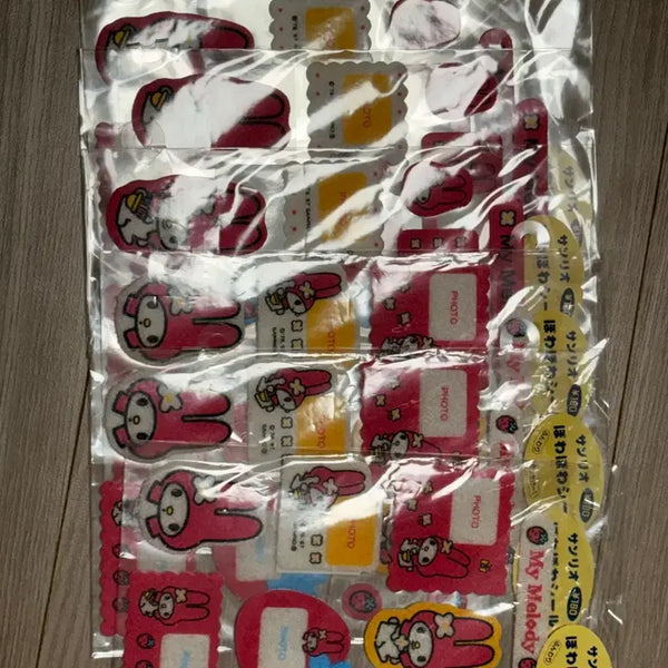 [BUNJANG] My Melody Frame Stickers (Set of 6) / 마이멜로디 프레임 스티커