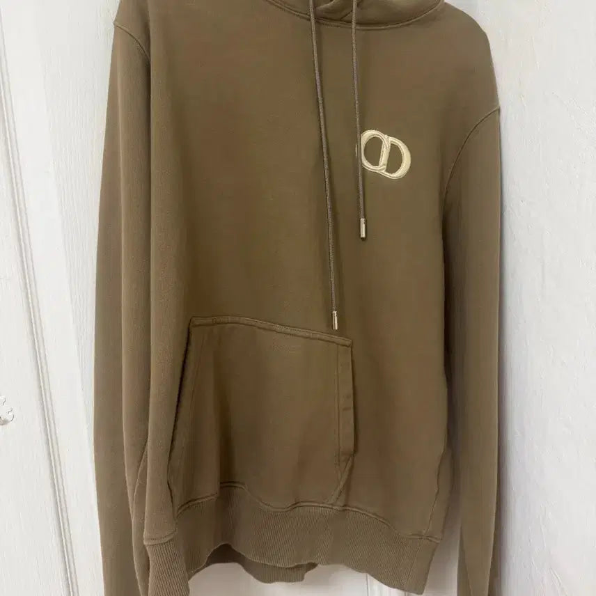 [BUNJANG] Dior CD Logo Hoodie Brown M / 디올 CD로고 후드티 M 사이즈