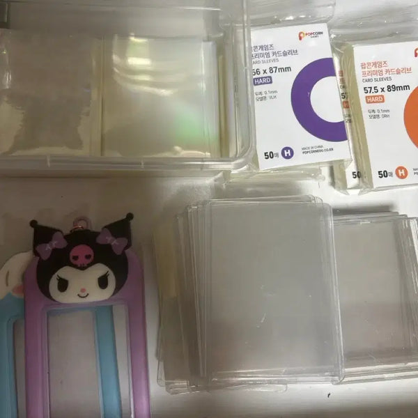 [BUNJANG] Popcorn Games Card Sleeves & Top Loaders Bundle / 슬리브,탑로더 일괄