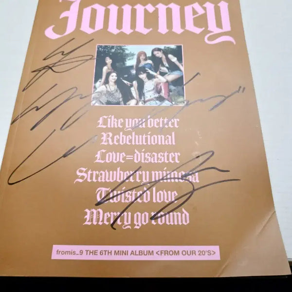 [BUNJANG] fromis_9 6th Mini Album <FROM OUR 20'S> Autographed Album / 프르미스나인 앨범 전체사인