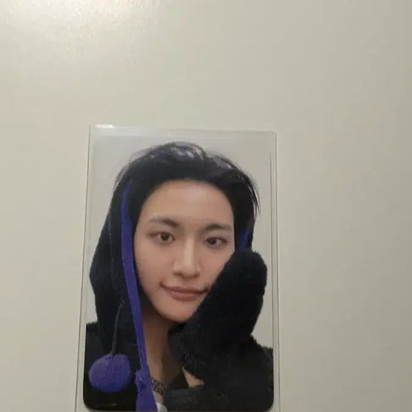 [BUNJANG] ATEEZ Makestar POB Seonghwa Black Cat Photocard / 에이티즈 메이크스타 미공포 검정고양이 성화