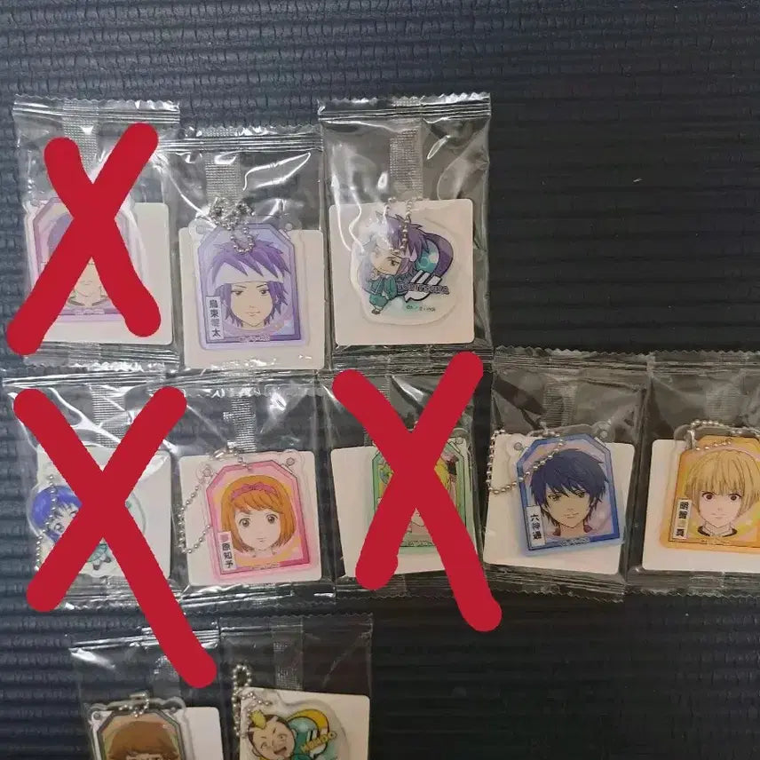 [BUNJANG] The Disastrous Life of Saiki K. Mini Acrylic Keychain / 사이키 쿠스오의 재난 미니 아크릴 키링