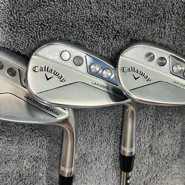 [BUNJANG] Callaway Jaws RAW Wedge Set (48, 52, 56 Degrees) / 캘러웨이 죠스 RAW 48,52,56도 웨지 세트