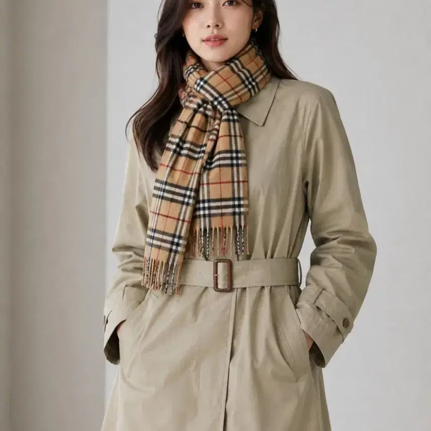 [BUNJANG] Burberry Trench Coat Beige / 버버리 트렌치코트