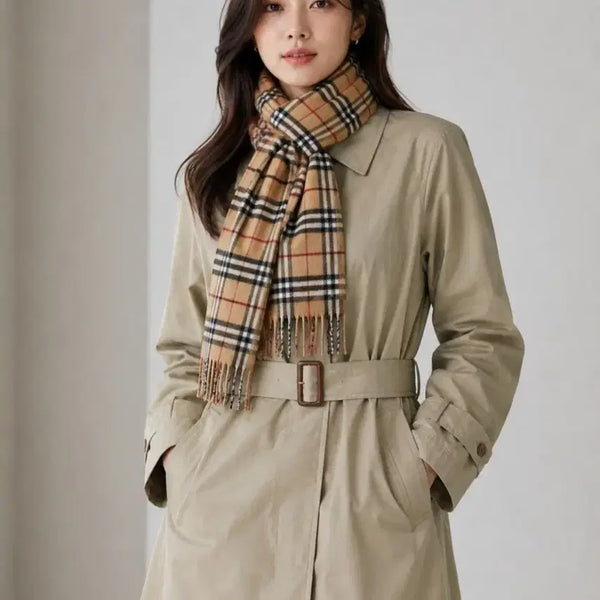 [BUNJANG] Burberry Trench Coat Beige / 버버리 트렌치코트