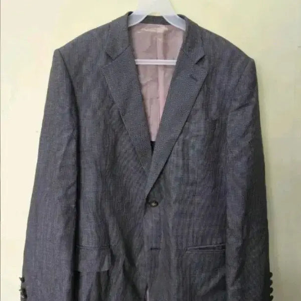 [BUNJANG] Cabrini Grey Check Blazer / [XL] CABRINI 블레이저 그레이 체크