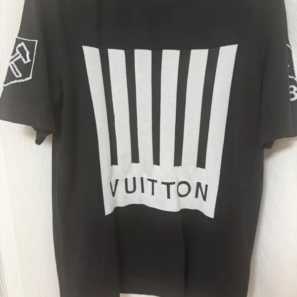 [BUNJANG] Louis Vuitton Knit Short Sleeve T-Shirt / 루이비통 니트반팔 S사이즈