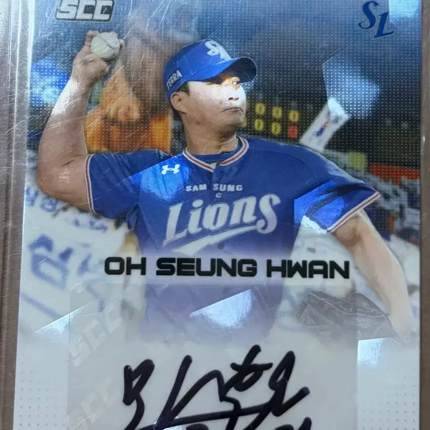 [BUNJANG] Oh Seung-hwan 2021 SCC Autograph Limited Edition Baseball Card / 오승환 2021 scc 오토