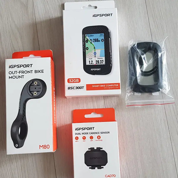 [BUNJANG] iGPSPORT BSC300T Bicycle Computer Bundle Set / [풀패키지] iGPSPORT BSC300T 자전거 컴퓨터 속도계