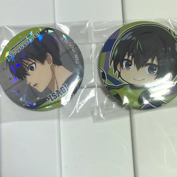 [BUNJANG] Blue Lock Isagi Yoichi Can Badge Set / 블루록 이사기 요이치 캔뱃지