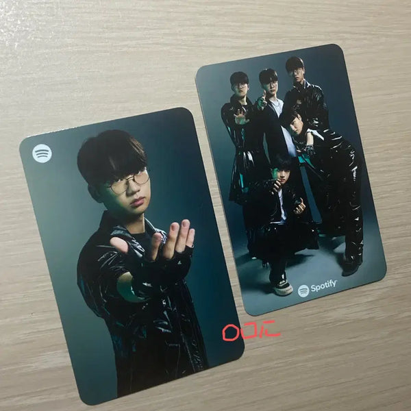 [BUNJANG] Stray Kids FC Spotify Booth Doran Group Photocard / T1 홈그 스포티파이 부스 도란 단체 포카