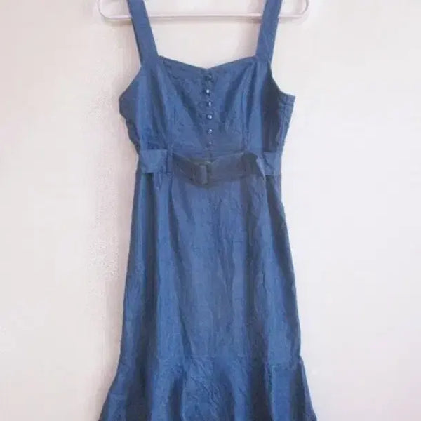 [BUNJANG] Denim Cute Dress / 데님 귀여운 원피스 (새옷)