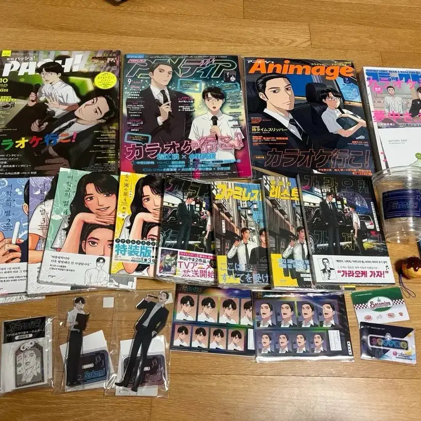 [BUNJANG] Collection of Japanese Manga & Anime Merchandise / 가라오케 가자 / 패밀리 레스토랑 가자 / 여학교의 별 공식굿즈 처분