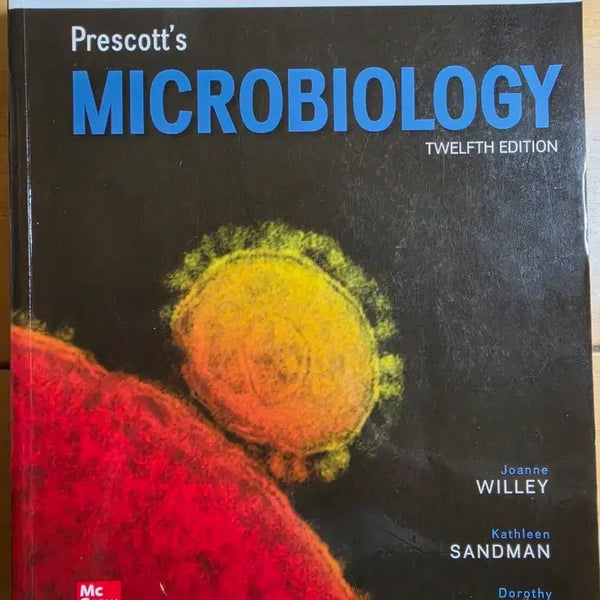 [BUNJANG] Prescott's Microbiology Twelfth Edition Textbook / 프레스코트 미생물학 원서 제12판 원서 (Prescott's MICROBIOLOGY TWELFTH EDITION))