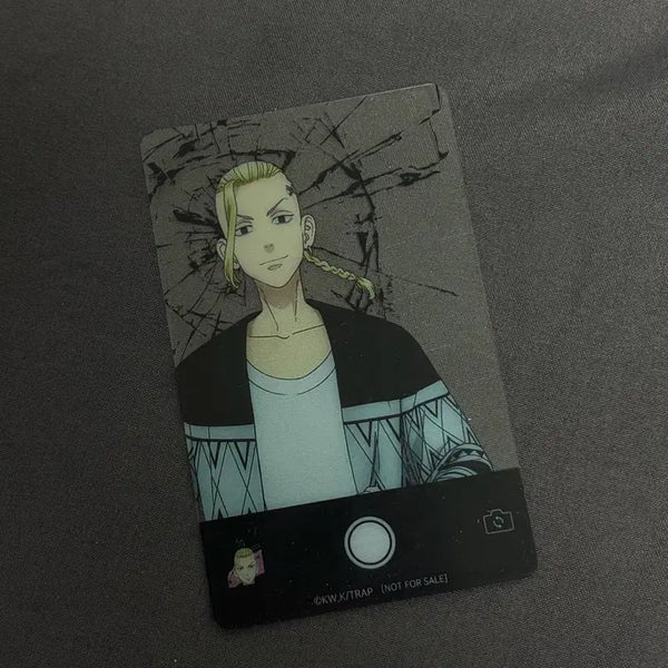 [BUNJANG] Tokyo Revengers Draken Ryuguji Ken Collaboration Cafe Exclusive Clear Photocard / 도쿄 리벤저스 도리벤 드라켄 류구지 켄 콜라보 카페 특전 투명 포토 카드