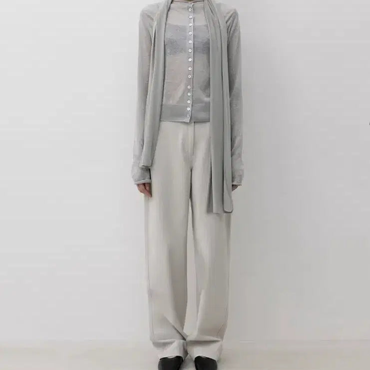 [BUNJANG] LFM Curve Cotton Pants Sage S / lfm curve cotton pants / 세이지