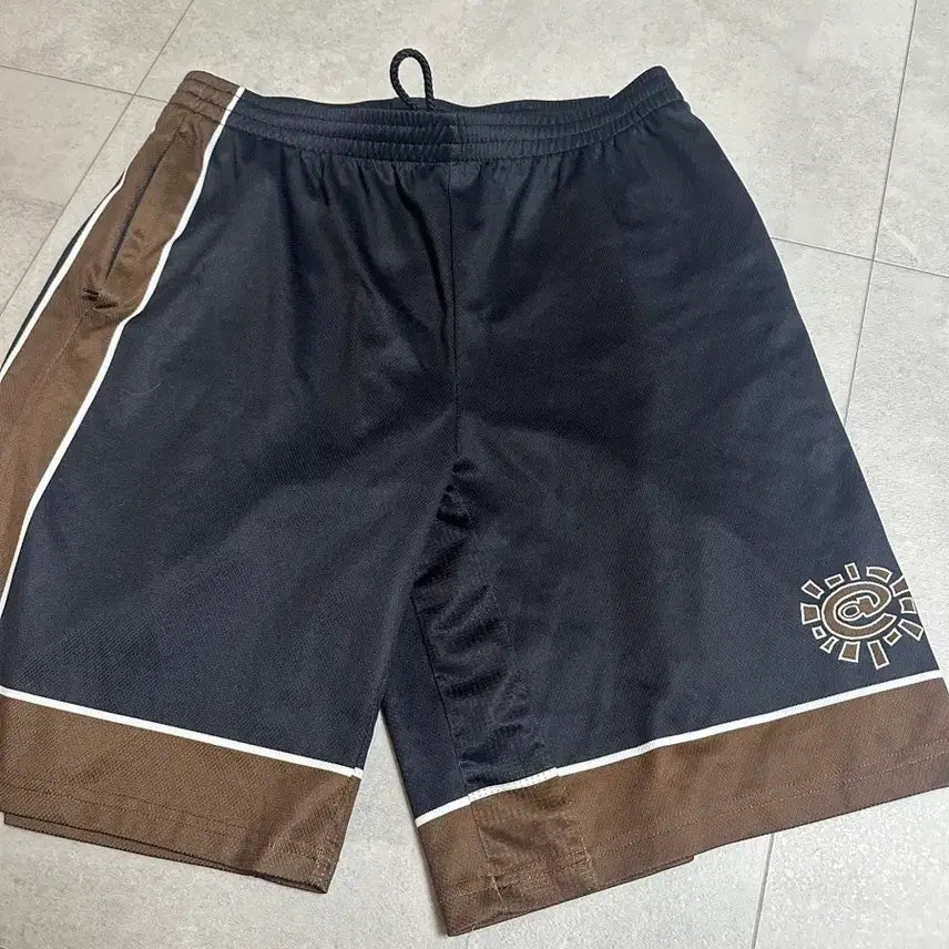 [BUNJANG] ADWYSD Color Block Drawstring Shorts / Always do what you should do 숏츠