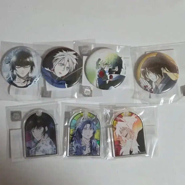 [BUNJANG] Tower of God Marukuji Badge Acrylic Keyring Bundle Set / 신의탑 마루쿠지 뱃지 아크릴키링 일괄