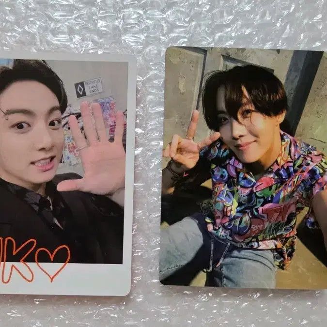 [BUNJANG] BTS Jungkook J-Hope Photocard Bundle Set / bts 방탄소년단 포토카드 일괄