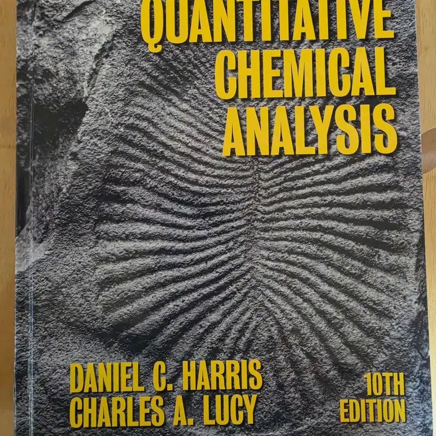 [BUNJANG] Quantitative Chemical Analysis 10th Edition Textbook / Harris 분석화학 제10판 원서 (Quantitative Chemical Analysis 10TH EDITION)