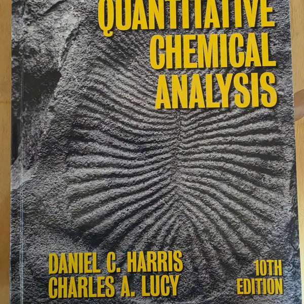 [BUNJANG] Quantitative Chemical Analysis 10th Edition Textbook / Harris 분석화학 제10판 원서 (Quantitative Chemical Analysis 10TH EDITION)