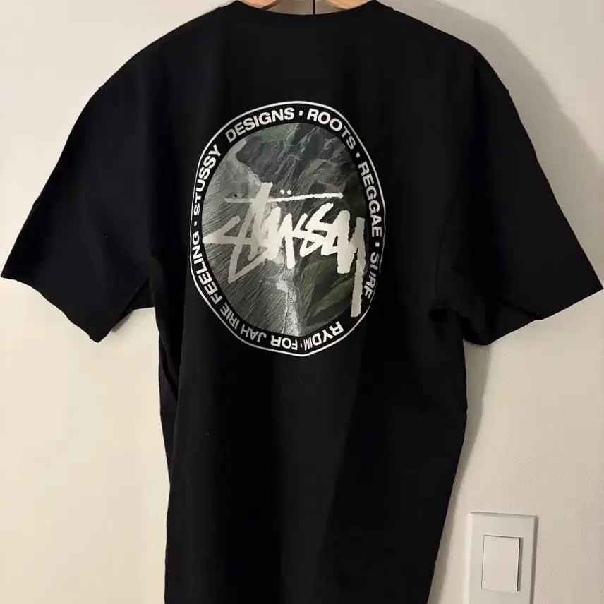 [BUNJANG] Stussy Graphic T-Shirt Black / 스투시 반팔티 블랙