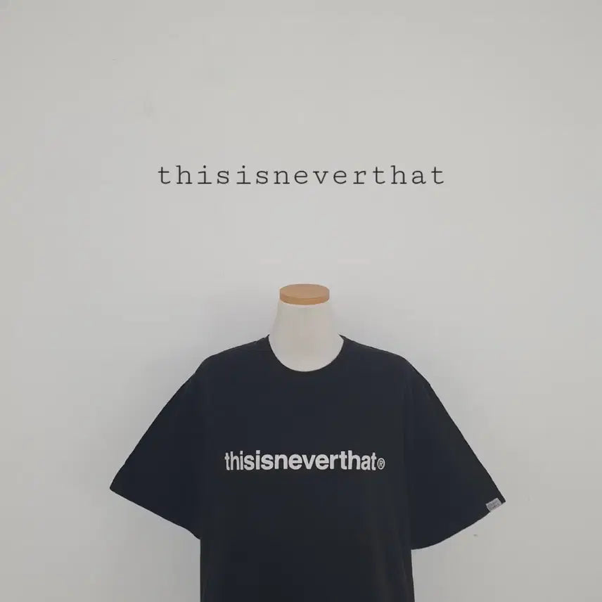[BUNJANG] thisisneverthat Graphic T-Shirt Black / No.26081608 디스이즈네버댓 반팔티 블랙
