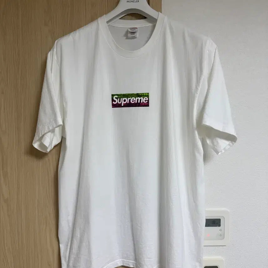 [BUNJANG] Supreme Fire Relief Box Logo & Tyler T-Shirt White Bundle / [XXL] 슈프림 파이어 릴리프 박스로고 / 슈프림 타일러 티셔츠 화이트