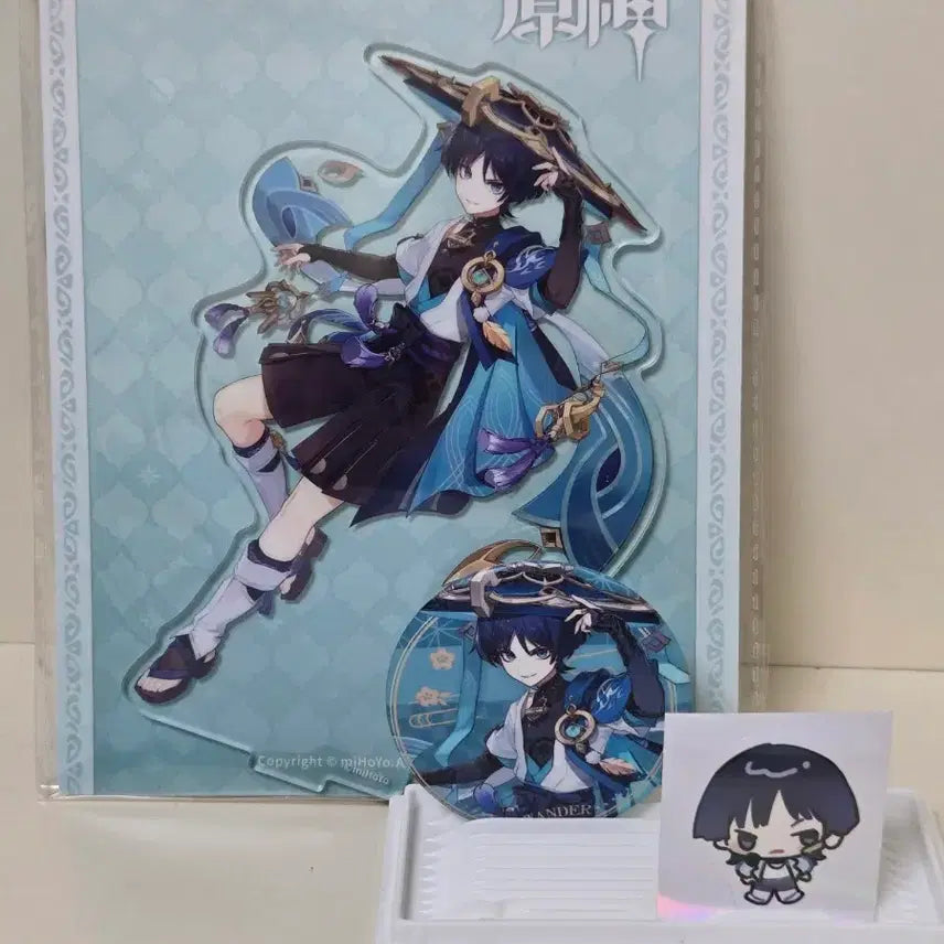 [BUNJANG] Genshin Impact Wanderer Goods Set / 원신 방랑자 굿즈 세트